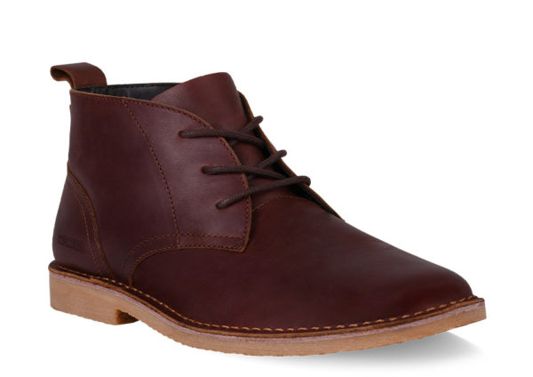JCB Desert Smooth Brown Lace Up Work Boot