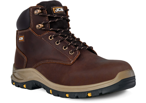 JCB Hiker HRO Brown Safety Boot